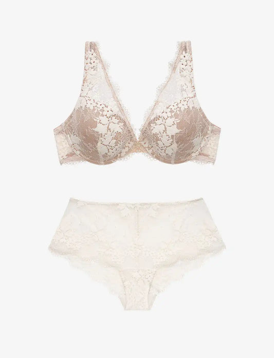 All Day Lace Uplift Plunge + Cheeky Set